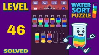 Water Sort Puzzle – Level 46 | Fast & Clean Solution