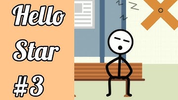 Hello Stars Android iOS Gameplay Walkthrough Part 3 Sleepy At Bus Stop