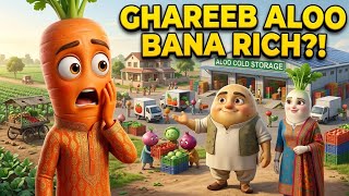 😱 POOR ALOO'S COLD 🧊STORAGE  From Small Veges Cart to a Big Dream!🤯#education #info