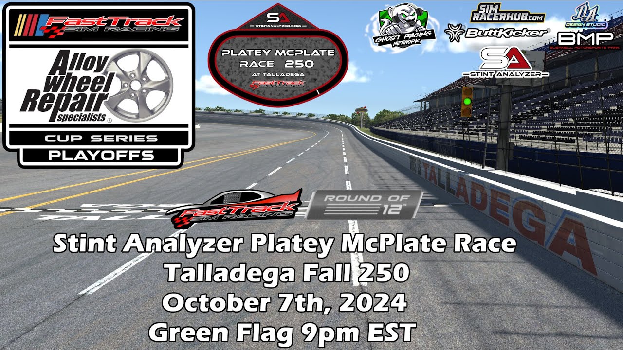 FastTrack Cup Series | Stint Analyzer 250 | Talladega Superspeedway ...