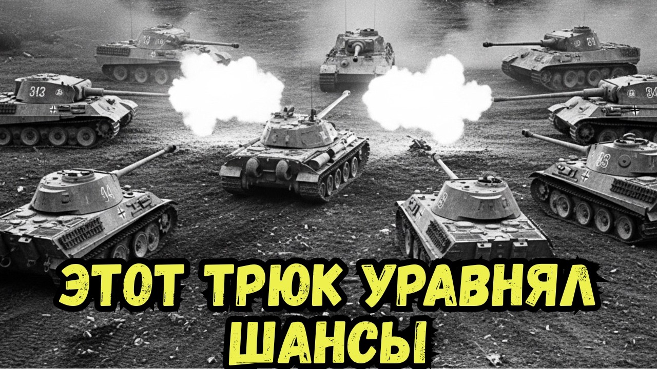 Когда 6 Немецких Машин Окружили Один ИС-2 — Эта Деталь Решила Исход Боя За Секунды