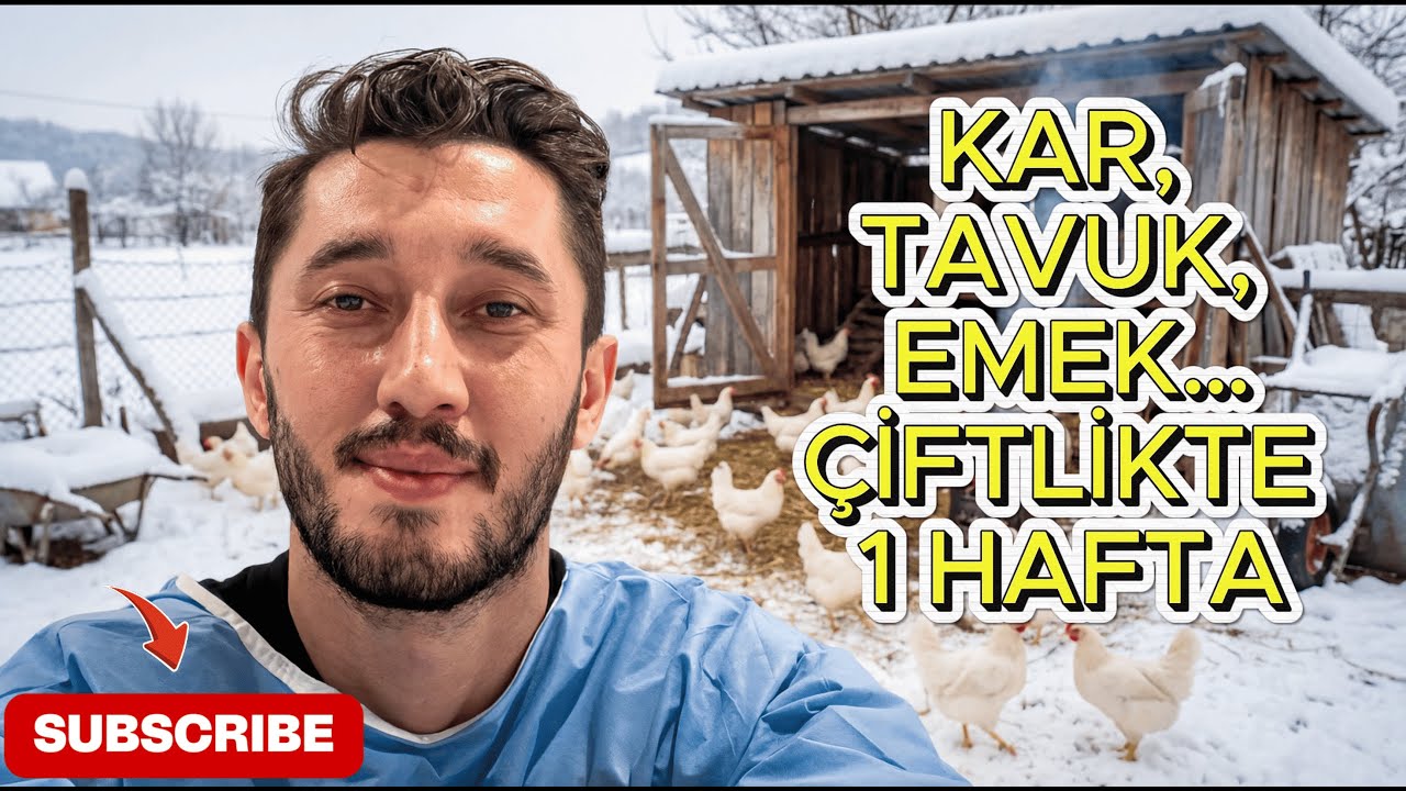 Kar Altında Çiftlik Hayatı | 1 Haftalık Gerçek Köy Günlüğü