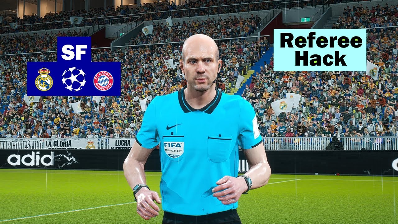 eFootball 2024 | Real Madrid vs Bayern Munich | Referee Hack | Phil Gaming OP