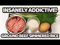 This Addictive Savory Miso Ground Beef Simmered Rice is My New Obsession!