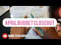 April Budget Results | Detailed Breakdown of Debt, Savings and NET WORTH DECREASE 😳 #BudgetMom