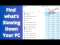 How to Check what's Slowing Down PC in Windows 11