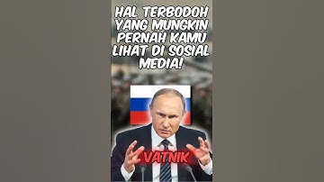 Hal bodoh ini mungkin akan membuatmu keheranan.. #shorts #rusia #vatnik #ukraina