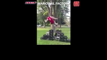 Milk Crate Run Painful #fail #shorts #funny