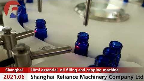 High speed 10ML essential bottle filling and capping machine servo control system for USA