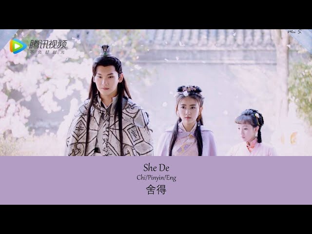 The Eternal Love Ending OST《双世宠妃》|  (Bear To) 舍得 She De | Wang Cheng Zhang 王呈章 [Chi/Pinyin/Eng] class=