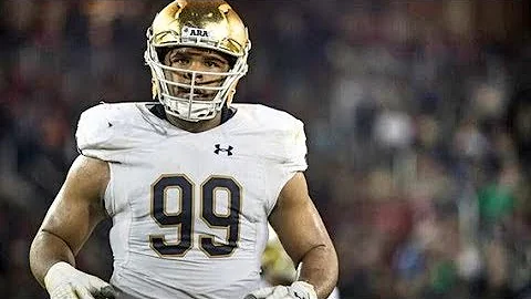 Notre Dame DT Jerry Tillery || 2018 Season Highlig...