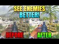 How to See Enemies Better in Warzone Pacific (Best Game, Visibility & Nvidia Settings)