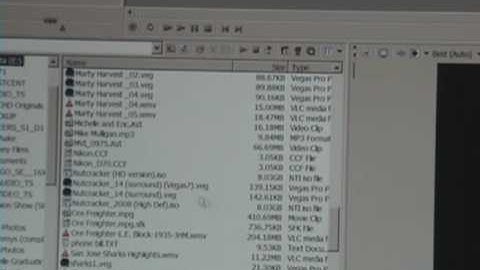 VOB and MPEG-2 Files Into Sony Vegas
