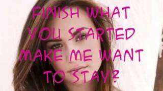 Demi Lovato - What To Do w/ Lyrics