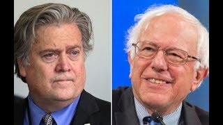 Sloppy Steve Bannon Straw-Mans Bernie Sanders & The Populist-Left