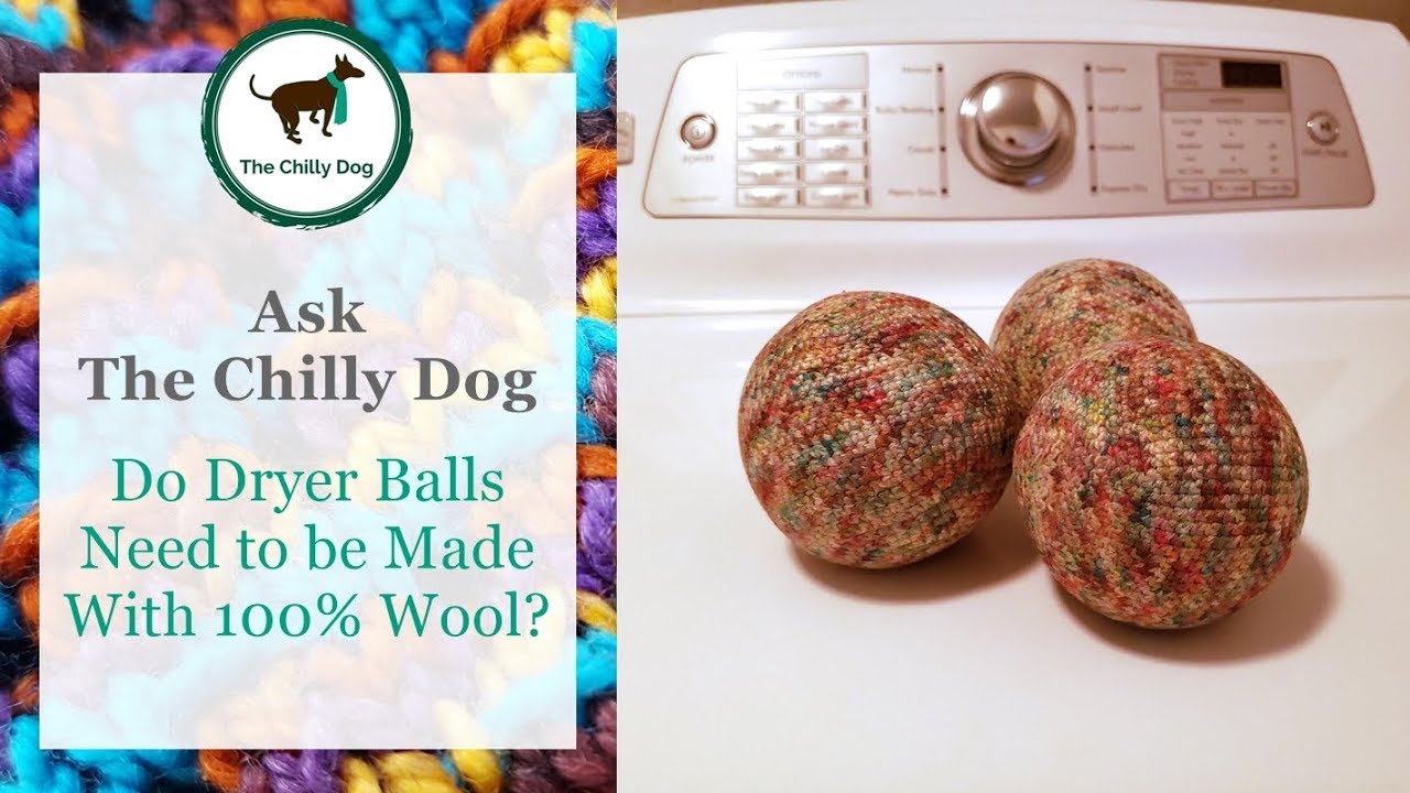 Do you need to use wool to make dryer balls? - YouTube