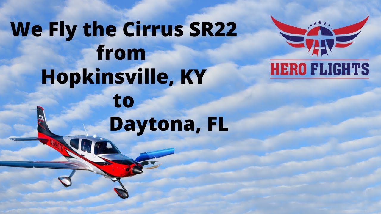 Hero Flights  Army veteran Nick & Abby Smith's flight to Daytona