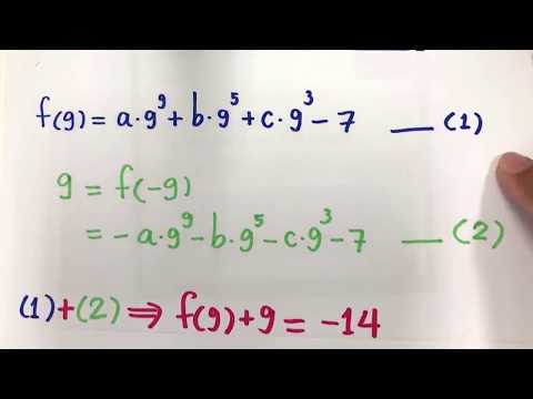 เฉลยข้อสอบคณิตศาสตร์โอลิมปิก _ part 01