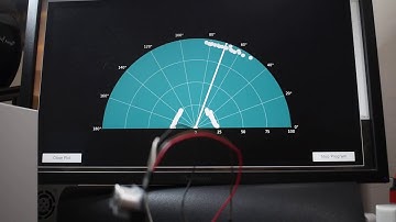 Radar Emulator with Arduino and Python
