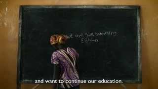 World Vision We are still surviving Ebola - Education