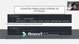 Syntax Dasar Pada Python - Algoritma dan Pemrograman Dasar