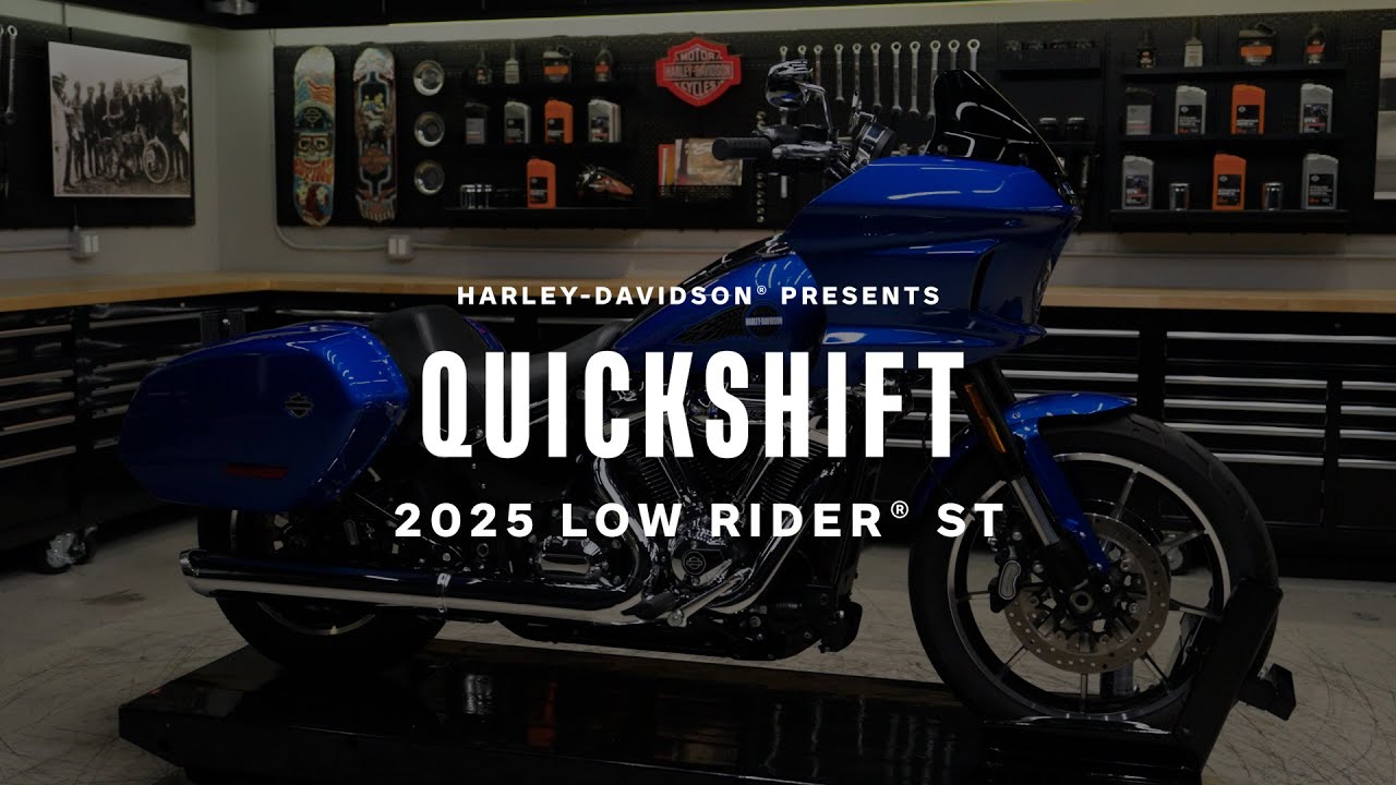 2025 Harley-Davidson Low Rider ST Overview | QuickShift - YouTube