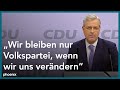 CDU-Parteitag: Bewerbungsrede von Norbert Röttgen