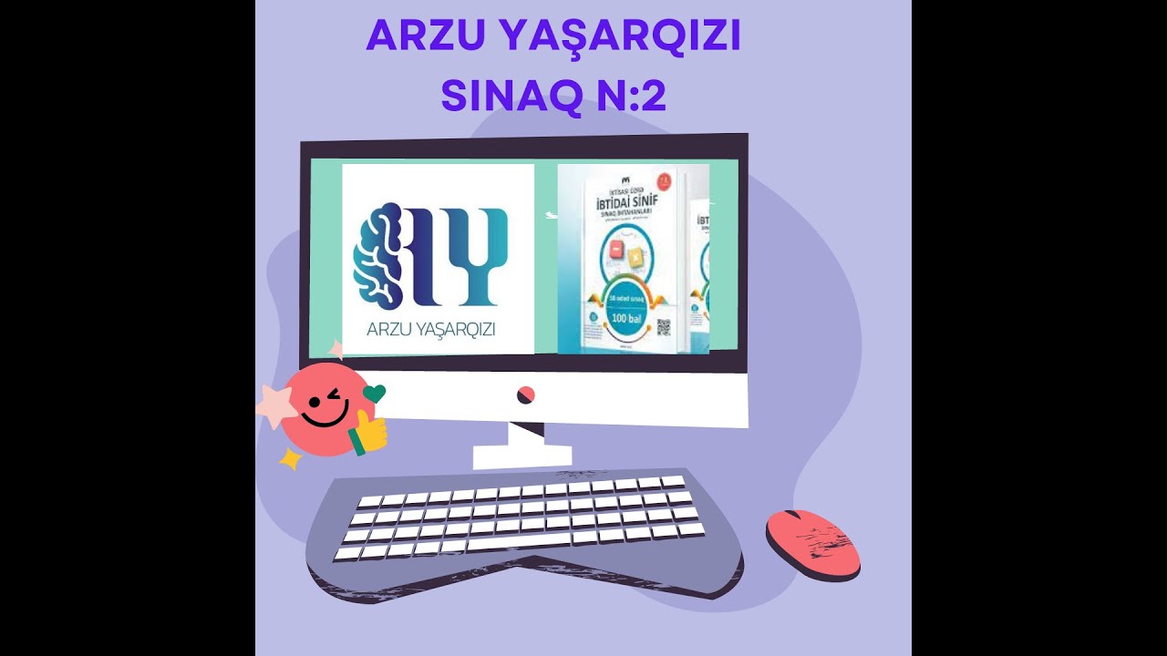 100 bal MHM  ibtidai sinif ixtisasi üzrə sınaq imtahanları N:2 İbtidai Riyaziyyat (2-ci  sınaq).
