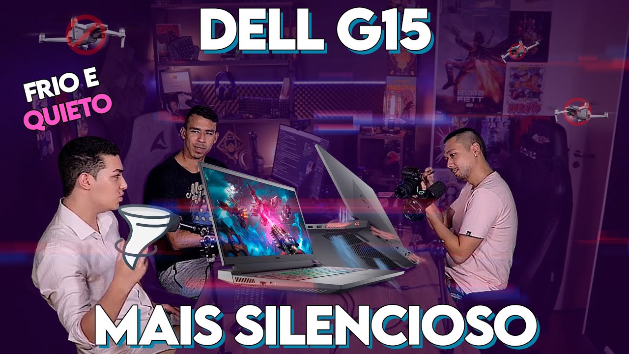 Como deixar o DELL G15 mais FRIO e SILENCIOSO! - Controle das ...