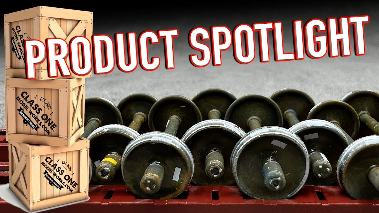 Class one model works ho scale wheel sets product spotlight youtube