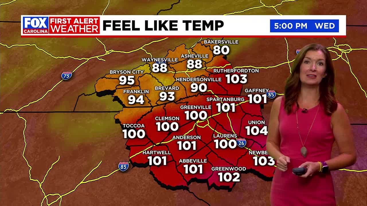 Staying hot, First Alert Weather Day Wednesday for dangerous heat - YouTube