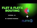 Flet &amp; FletX Routing Tutorial | Step-by-Step Guide to Build Multi-Page Apps in Python