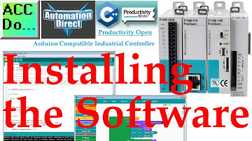 Productivity Open Arduino - Installing the Software