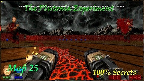 Brutal Doom v22 Test 7a | The Plutonia Experiment | Map 25 Gameplay [100% secrets]
