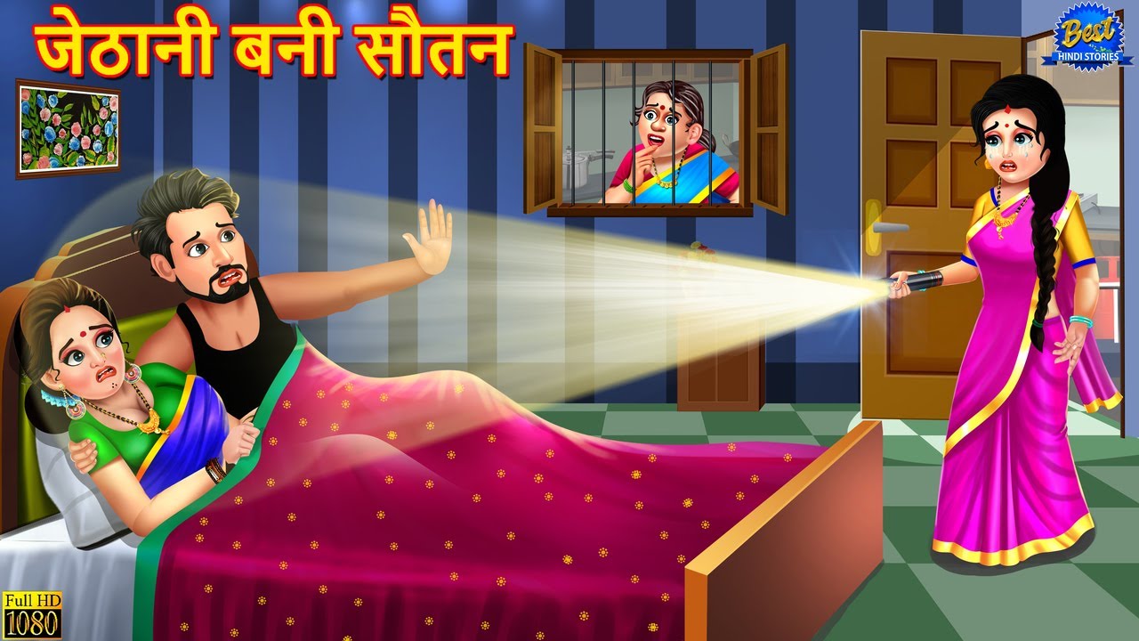     Jethani Bani Sautan  Saas Bahu  Hindi Kahani  Moral Stories  Bedtime Stories