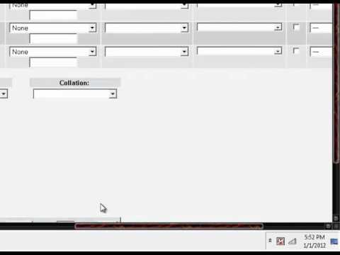 PHP tutorial 19 - CREATING A TABLE