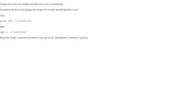 Prettier 3.0.0 TypeError: prettier.resolveConfig.sync is not a function