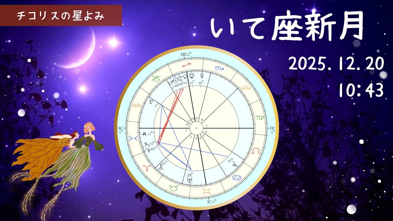 【射手座新月】理想を社会で形にする時｜進み方を見直す新月