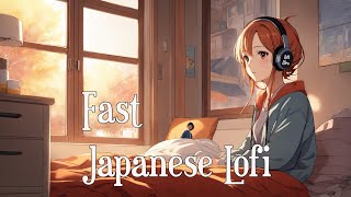 Japanese Fast Lofi Vibes 🎧 Lofi music for sleep/study/relax/meditation