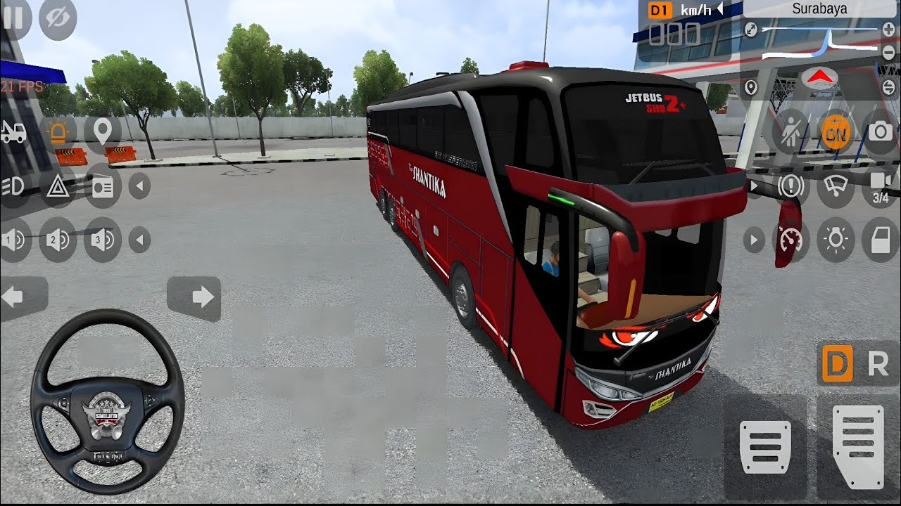 Bus Tayo Shatika Trip Pariwisata||Bus simulator Indonesia