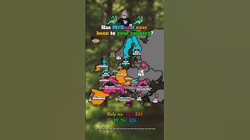 Has Mrbeast ever been to your country? #europe #geography #mapping #countries