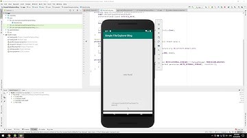 Android Simple File Explorer Library