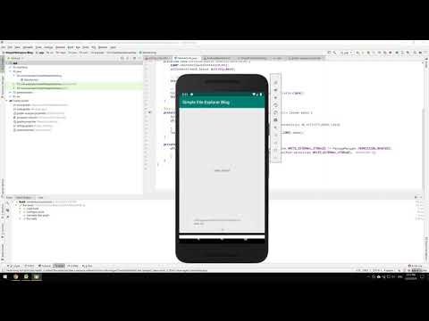 Android Simple File Explorer Library