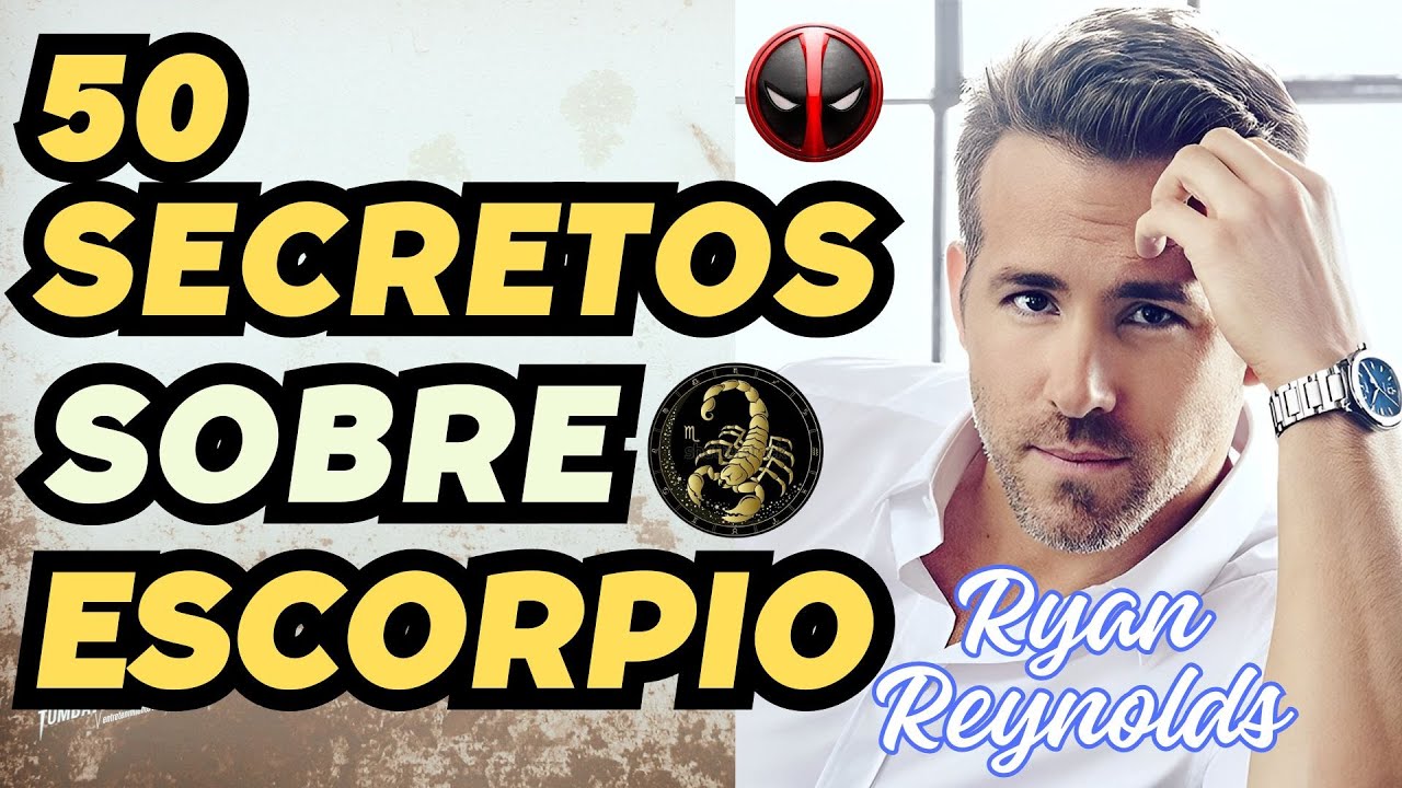 50 COSAS que debes SABER sobre el SIGNO ESCORPIO - YouTube