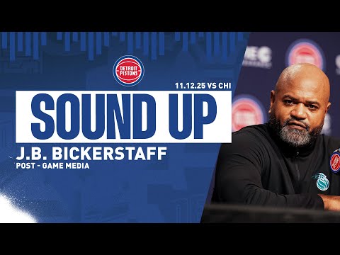 Post-Game Press Conference: J.B. Bickerstaff | Pistons vs. Bulls | 11.12.2025