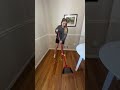 Let’s scrub these walls in the dining room #cleaningvideos #cleantok #cleanwithme #satisfying