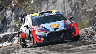 Wrc Rallye Monte Carlo 2024 | Thierry Neuville Test Hyundai I20 Rally1 | Maximum Attack | Full Hd