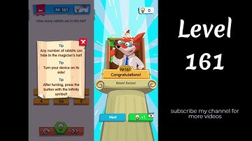IQ Boost Level 161 How many rabbits are in this hat?