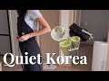 Korean Slow Life 🇰🇷 | Homemade Kimbap, Matcha &amp; Cozy Solo Vlog