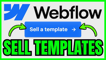 How To SELL Webflow Templates (QUICK & EASY) 2025